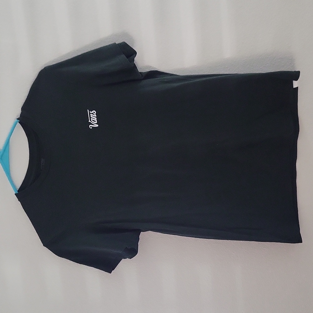 Dark Green Vans Logo Tee